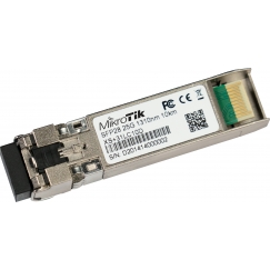 Mikrotik XS+31LC10D tinklo siųstuvų-imtuvų modulis Optinis pluoštas 25000 Mbit/ai SFP28 1310 nm