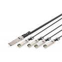 Digitus DN-81321 InfiniBand/fibre optic cable 1 m QSFP+ 4x SFP+ Черный Digitus DN-81321 InfiniBand/fibre optic cable 1 m QSFP+ 4x SFP+ Черный