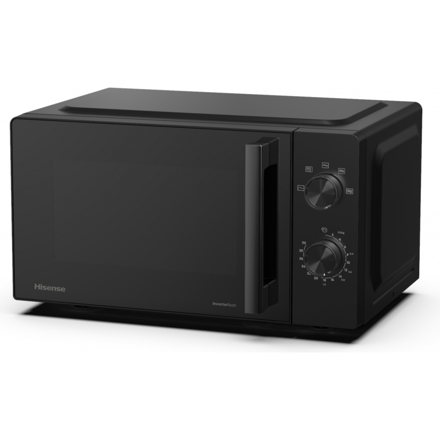 Hisense H20MOBP1HI Musta Solo-mikroaaltouuni Pöytämalli 20 L 700 W – 5