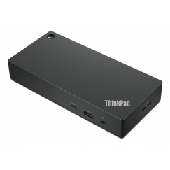 Lenovo ThinkPad Universal USB-C Dock Vadu USB 3.2 Gen 1 (3.1 Gen 1) Type-C Melns