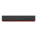 Lenovo ThinkPad Universal USB-C Dock Vadu USB 3.2 Gen 1 (3.1 Gen 1) Type-C Melns Lenovo ThinkPad Universal USB-C Dock Vadu USB 3.2 Gen 1 (3.1 Gen 1) Type-C Melns