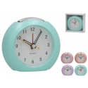 Alarm Clock 9,8 x 4,7 x 8,8 cm, 4 Assort., DECORLIFE Alarm Clock 9,8 x 4,7 x 8,8 cm, 4 Assort., DECORLIFE