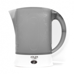 Adler AD 1268 электрический чайник 0,6 L 600 W Серый