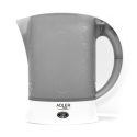 Adler AD 1268 elektrinis virdulys 0,6 L 600 W Pilka