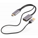Gembird A-HDMIM-DPF-02 videokaabliadapter 0,1 m HDMI tüüp A (Standard) DisplayPort Must Gembird A-HDMIM-DPF-02 videokaabliadapter 0,1 m HDMI tüüp A (Standard) DisplayPort Must
