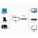 Gembird A-HDMIM-DPF-02 video cable adapter 0.1 m HDMI Type A (Standard) DisplayPort Black Gembird A-HDMIM-DPF-02 video cable adapter 0.1 m HDMI Type A (Standard) DisplayPort Black