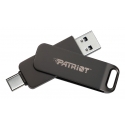 Patriot Memory Rage R550 USB-välkmälu 128 GB USB Type-A / USB Type-C 3.2 Gen 1 (3.1 Gen 1) Must Patriot Memory Rage R550 USB-välkmälu 128 GB USB Type-A / USB Type-C 3.2 Gen 1 (3.1 Gen 1) Must