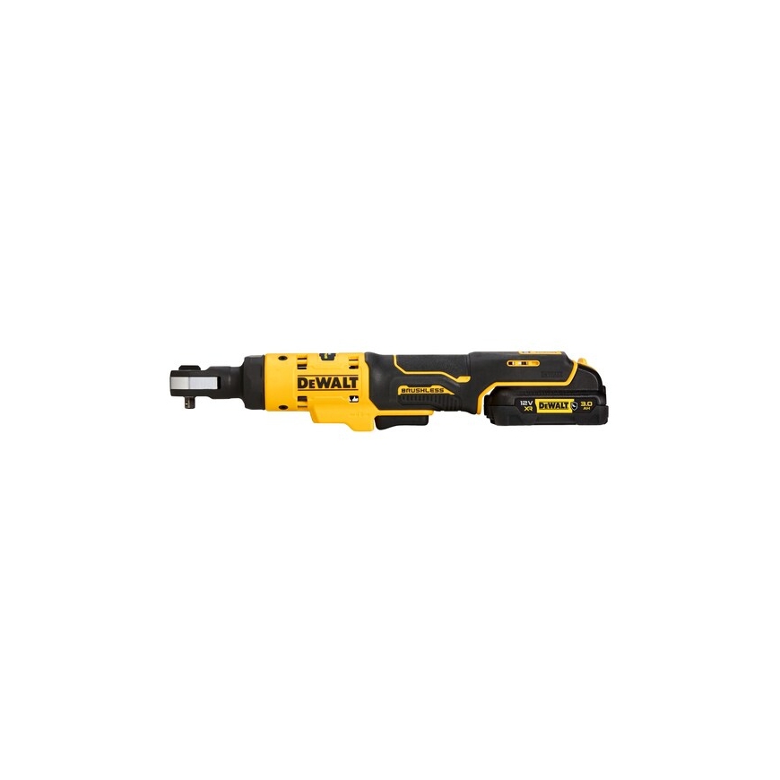 DeWALT DCF504L1G-QW гайковерт 1/4" 250 RPM 54 Nm Черный, Желтый 12 V – 2