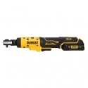 DeWALT DCF504L1G-QW akkuväännin 1/4" 250 RPM 54 Nm Musta, Keltainen 12 V
