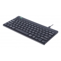 R-Go Tools RGOCOUSWDBL tastatūra USB QWERTY Amerikāņu angļu valoda Melns R-Go Tools RGOCOUSWDBL tastatūra USB QWERTY Amerikāņu angļu valoda Melns