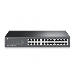 TP-Link TL-SF1024D сетевой коммутатор Неуправляемый Fast Ethernet (10/100) Серый