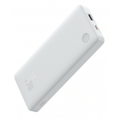 Baseus P10067500213-00 akupank 10000 mAh Valge