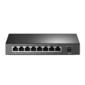 TP-Link TL-SF1008P Nepārvaldīts Fast Ethernet (10/100) Power over Ethernet (PoE) Melns TP-Link TL-SF1008P Nepārvaldīts Fast Ethernet (10/100) Power over Ethernet (PoE) Melns