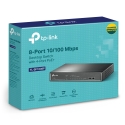 TP-Link TL-SF1008P Nepārvaldīts Fast Ethernet (10/100) Power over Ethernet (PoE) Melns TP-Link TL-SF1008P Nepārvaldīts Fast Ethernet (10/100) Power over Ethernet (PoE) Melns