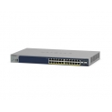 NETGEAR GS728TPP Vadīts L2/L3/L4 Gigabit Ethernet (10/100/1000) Power over Ethernet (PoE) Pelēks