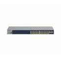 NETGEAR GS728TPP Vadīts L2/L3/L4 Gigabit Ethernet (10/100/1000) Power over Ethernet (PoE) Pelēks
