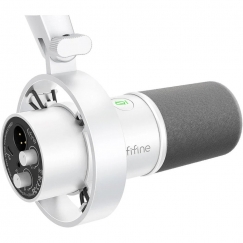 Динамический микрофон Fifine K688W (белый)