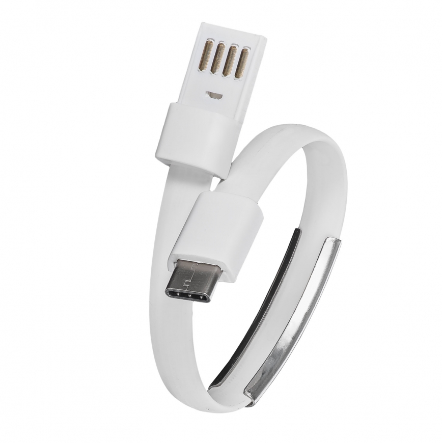 Akyga AK-AD-47 USB-kaabel 0,23 m USB A USB C Valge – 2