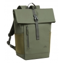 Rivacase Eden рюкзак Дорожный рюкзак Оливковый Полиуретановая кожа, Полиэстер, Recycled polyethylene