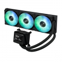 ASUS MAX GAMING LC 360 ARGB LCD Suoritin All-in-one-nesteenjäähdytin 12 cm Musta ASUS MAX GAMING LC 360 ARGB LCD Suoritin All-in-one-nesteenjäähdytin 12 cm Musta