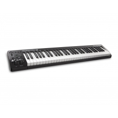 M-AUDIO Keystation 61 MK3 MIDI tastatūra 61 taustiņi USB Melns, Balts