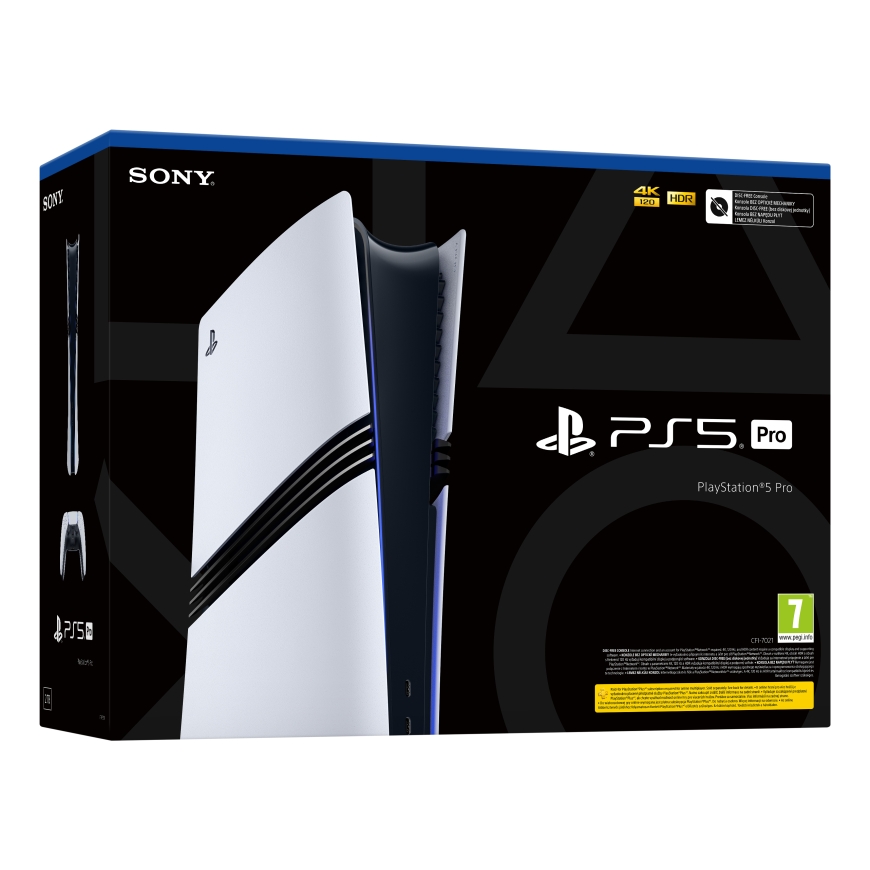 Sony PlayStation 5 Pro 2 TB Wi-Fi Melns, Balts – 4