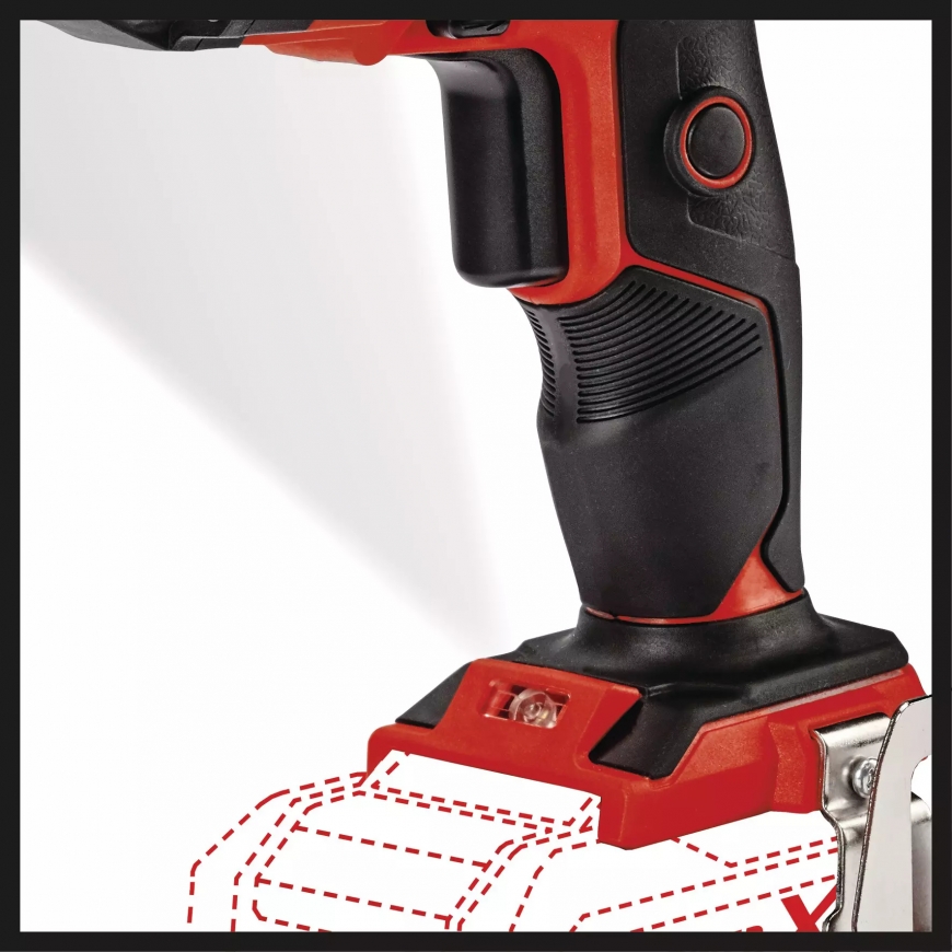 Einhell TE-DY 18 Li-Solo 4000 RPM Must, Punane – 5