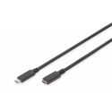 Digitus USB-C 3.2 Gen2 extension cable, USB-C - USB-C Digitus USB-C 3.2 Gen2 extension cable, USB-C - USB-C