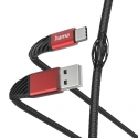 Hama Extreme USB-kaabel USB 2.0 1,5 m USB A USB C Must, Punane