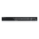 Zyxel XGS2220-30 Vadīts L3 Gigabit Ethernet (10/100/1000) Melns Zyxel XGS2220-30 Vadīts L3 Gigabit Ethernet (10/100/1000) Melns