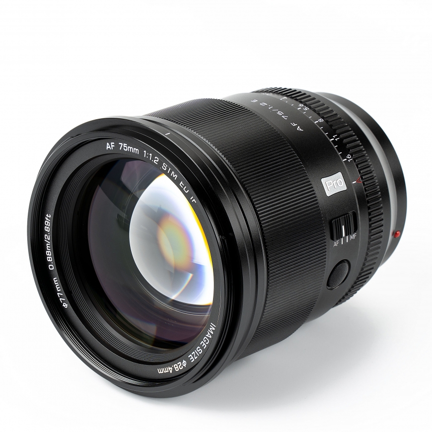 VILTROX AF 75/1.2 E camera lens MILC Black – 3