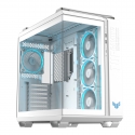 ASUS TUF GAMING GT502 Horizon TG ARGB White Midi Tower Balts ASUS TUF GAMING GT502 Horizon TG ARGB White Midi Tower Balts