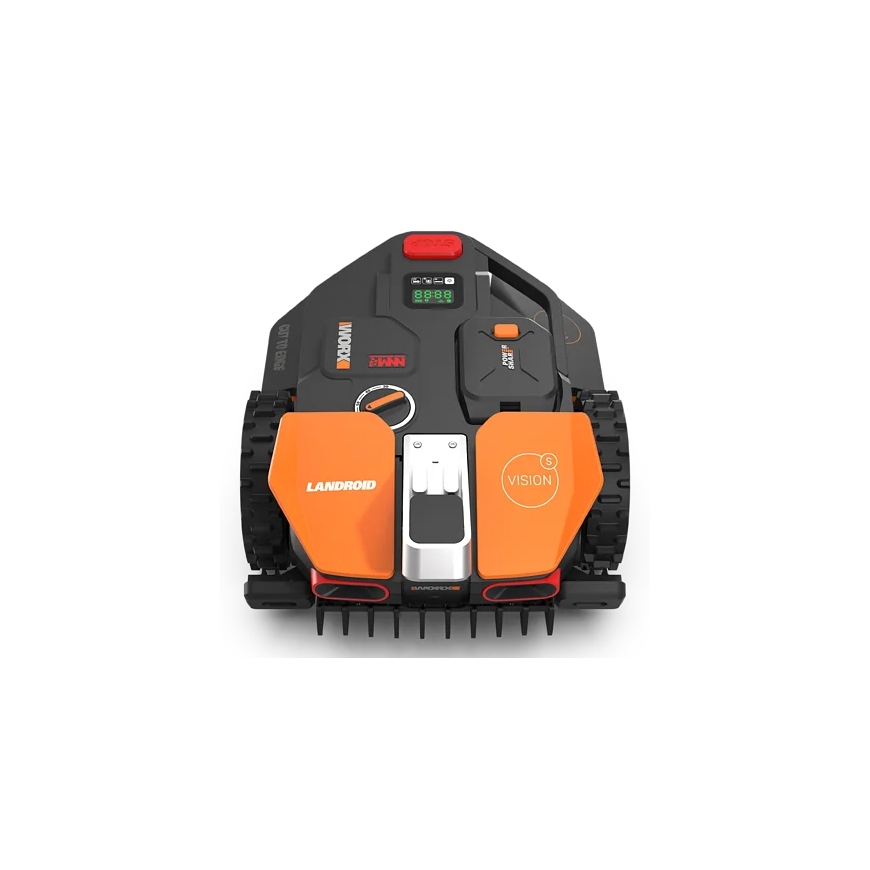 WORX Vision AI S250 Robotic lawn mower Battery Black, Orange, Red, Silver – 3