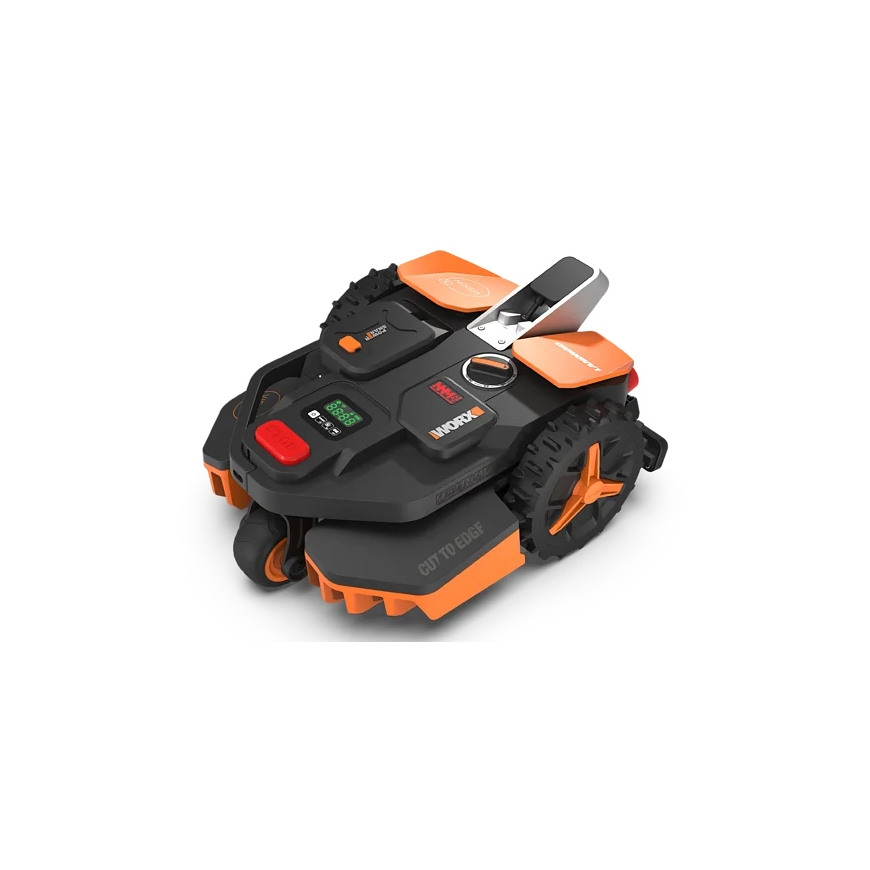 WORX Vision AI S250 Robotic lawn mower Battery Black, Orange, Red, Silver – 5
