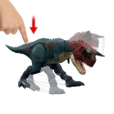 Jurassic World Juokseva ja karjuva Charge N Chomp Carnotaurus -dinosaurustoimintahahmo, digitaalinen