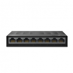 TP-Link LS1008G tinklo komutatorius Ne-valdomas Gigabit Ethernet (10/100/1000) Juoda