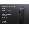 NETGEAR Nighthawk langaton reititin 2.5 Gigabit Ethernet Kaksitaajuus (2,4 GHz/5 GHz) Musta NETGEAR Nighthawk langaton reititin 2.5 Gigabit Ethernet Kaksitaajuus (2,4 GHz/5 GHz) Musta