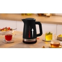 Bosch TWK4M223 elektriskās tējkanna 1,7 L 2400 W Melns