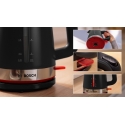 Bosch TWK4M223 elektriskās tējkanna 1,7 L 2400 W Melns