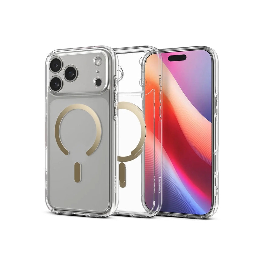 Spigen ACS10284 mobiliojo telefono dėklas 17,5 cm (6.9") Auksas, Permatomas