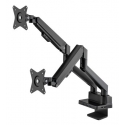 Manhattan 461887 monitora stiprinājums un statīvs 81,3 cm (32") Galds Melns