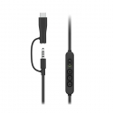 Belkin ENA011HQBK kuulokkeet ja kuulokemikrofoni Langallinen Pääpanta Pelaaminen Musta