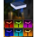 Умный солнечный светильник Immax NEO LITE SQUARE, RGB, IP65, BT, TUYA