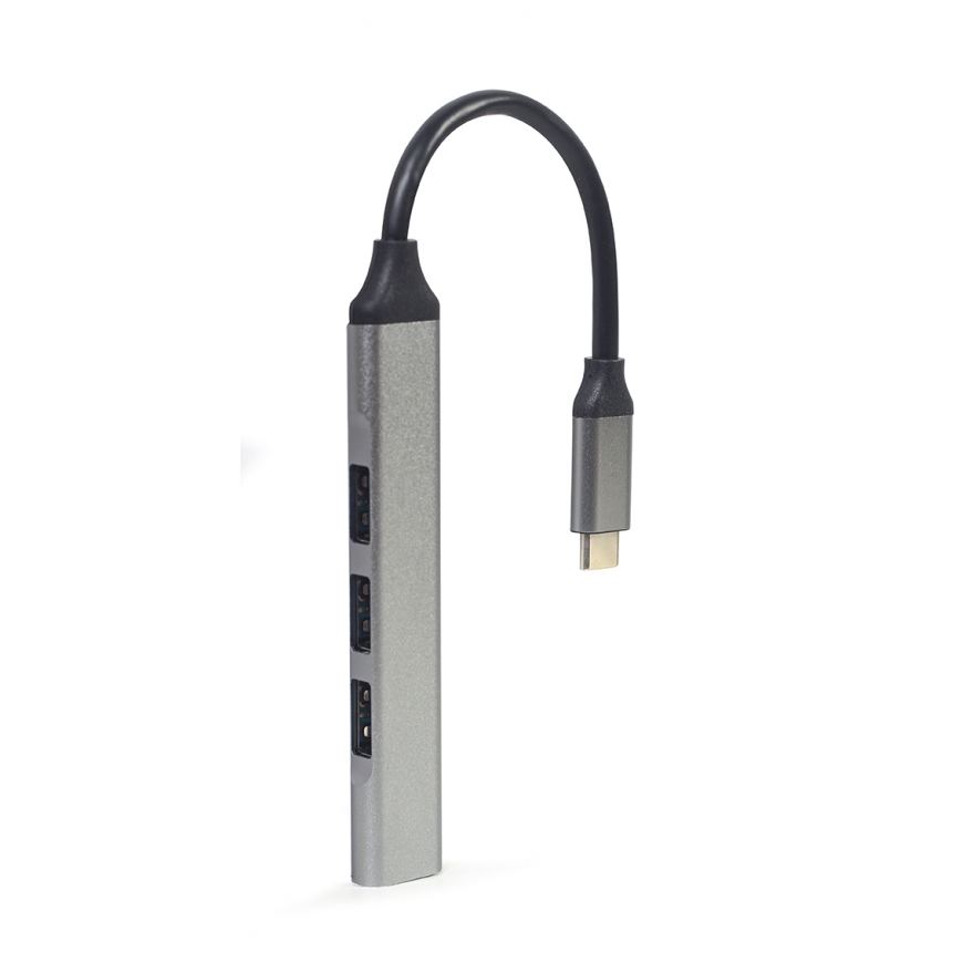 Gembird UHB-CM-U3P1U2P3-03 keskitin USB 3.2 Gen 1 (3.1 Gen 1) Type-C 5000 Mbit/s Hopea – 2