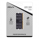 PNY Performance memory module 16 GB 1 x 16 GB DDR4 260-pin SO-DIMM PNY Performance memory module 16 GB 1 x 16 GB DDR4 260-pin SO-DIMM