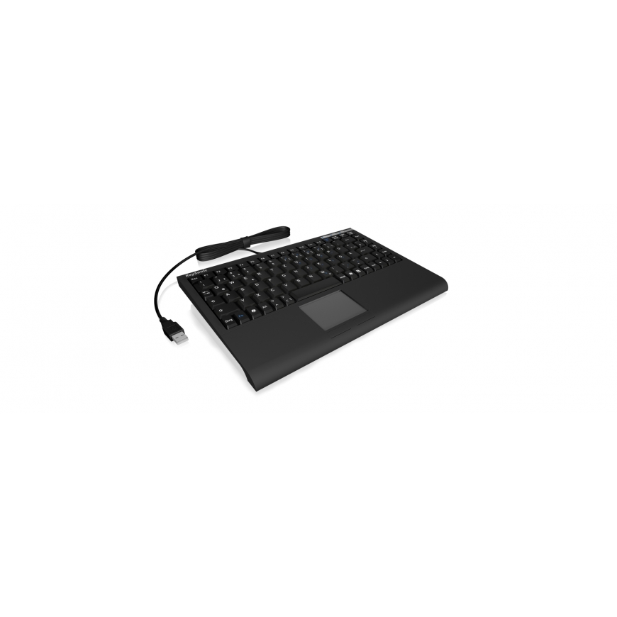 KeySonic ACK-540U+ (US) klaviatūra Biuras USB QWERTY Anglų (JAV) Juoda – 2