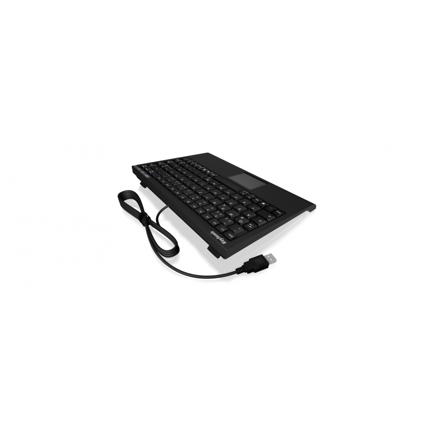 KeySonic ACK-540U+ (US) näppäimistö Office USB QWERTY Englanti (US) Musta – 3