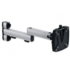 Novus 1.2 TSS Folding arm 2 Monitor Arm Стол Черный, Серебристый