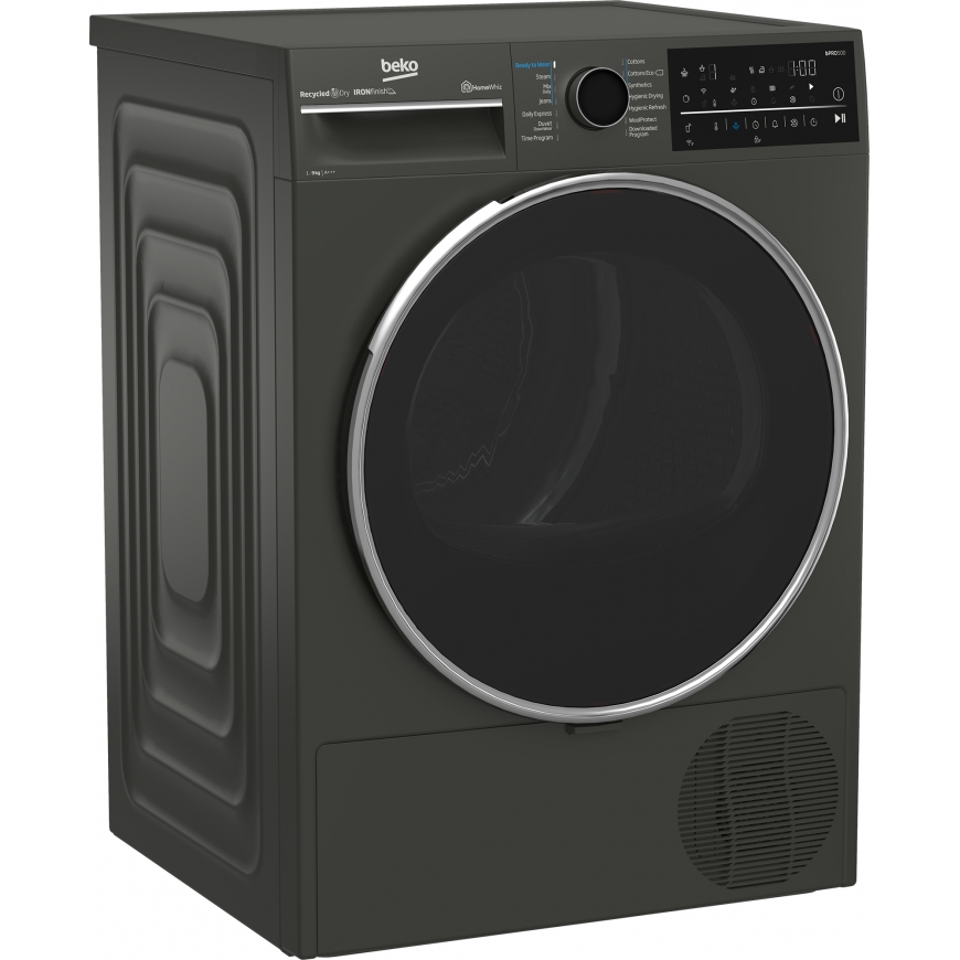 Beko B5T89243M būgninis džiovintuvas Pastatomi Pakraunama per priekį 9 kg Juoda – 2