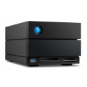 LaCie 2BIG DOCK disku masīvs datu uzglabāšanai 20 TB Desktops Melns
